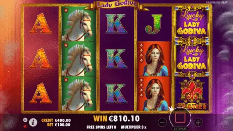 Lady Godiva Slot Game Free Spins