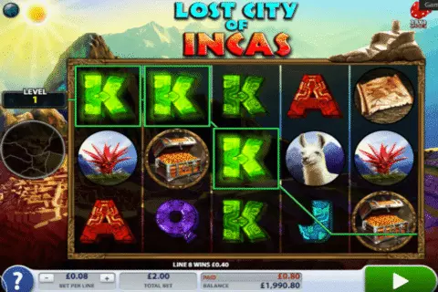Lost City Of Incas Slot Game