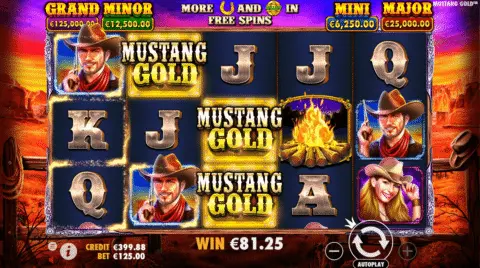 Mustang Gold Slot Game Free Spins