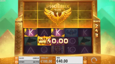 Phoenix Sun Slot Game