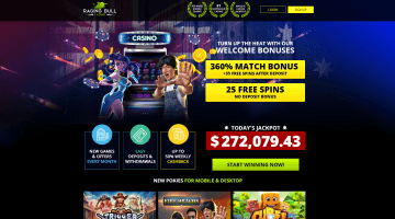 Raging Bull Casino Free Spins No Deposit