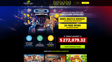 Raging Bull Slots Casino Free Spins No Deposit