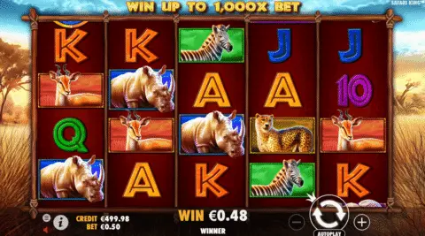 Safari King Slot Game