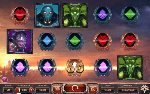 Super Heroes Slot Game Free Spins