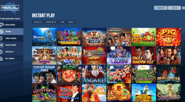 True Blue Casino Pokies