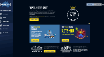 True Blue Casino Promotions