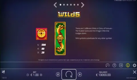 Play Coins Of Fortune Slot