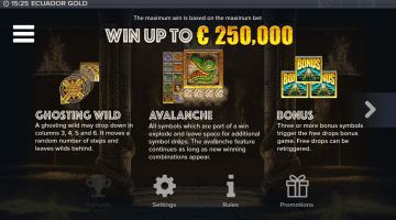 Play Ecuador Gold Slot