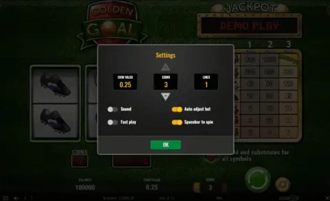 Play Golden Goal Slot