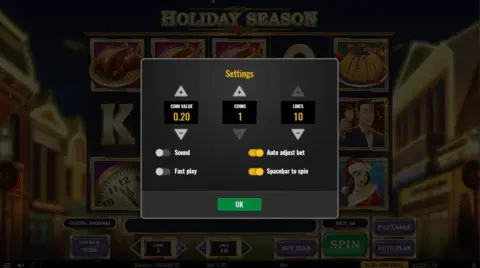 Play Holiday Season Slot