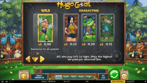 Play Hugo Goal Slot