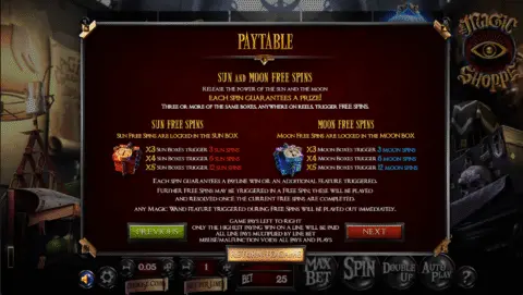 Play Magic Shoppe Slot