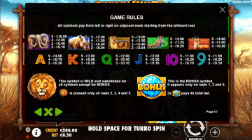Play Safari King Slot