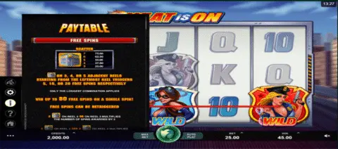 Play The Heat Is On Slot