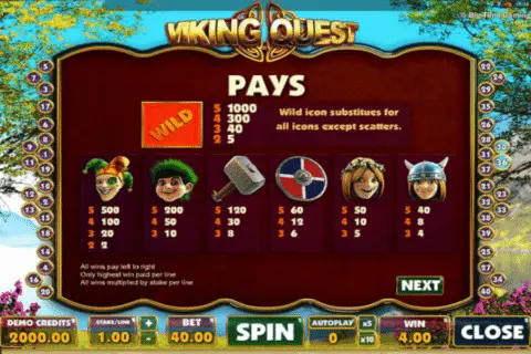 Play Viking Quest Slot