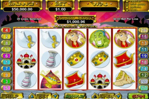 Aladdin’s Wishes Slot Game