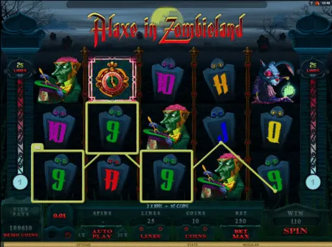 Alexe In Zombieland Slot Game