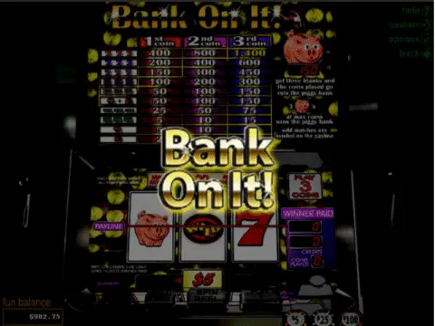 Bank On It Slot Game Free Spins