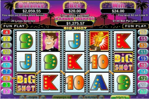 Big Shot Slot Game Free Spins