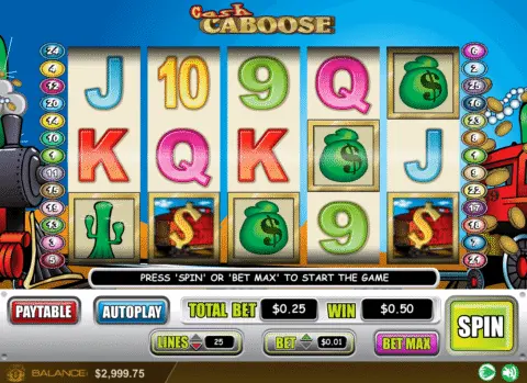 Cash Caboose Slot Game Free Spins