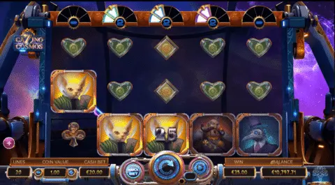 Cazino Cosmos Slot Game Free Spins