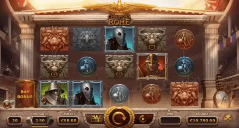 Champions Of Rome Slot Game Free Spins