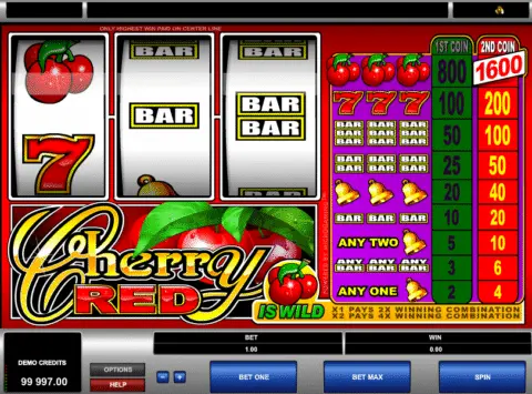 Cherry Red Slot Game Free Spins