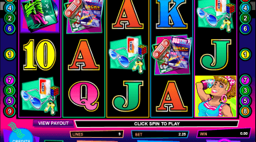 Crazy 80’s Slot Game
