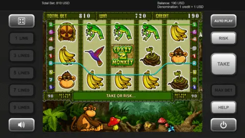Crazy Monkey 2 Slot Game