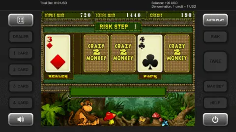Crazy Monkey 2 Slot Game Free Spins