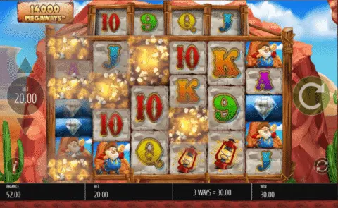 Diamond Mine Slot Game Free Spins