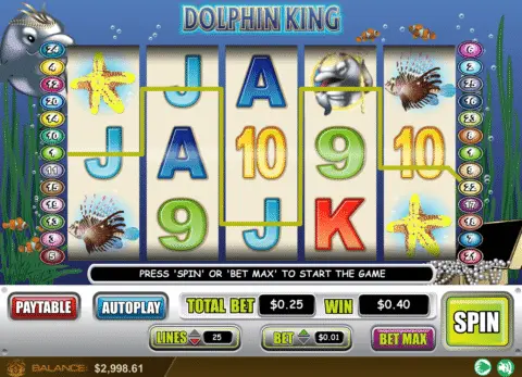 Dolphin King Slot Game Free Spins