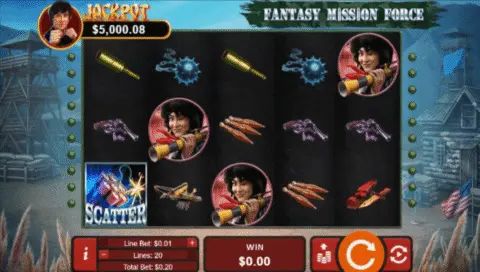 Fantasy Mission Force Slot Game