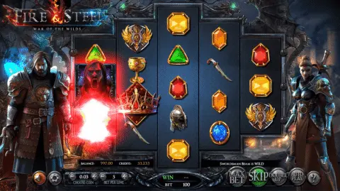 Fire & Steel Slot Game