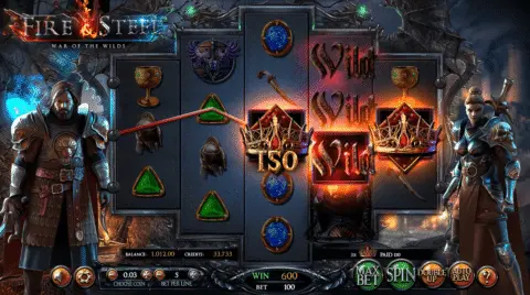 Fire & Steel Slot Game Free Spins