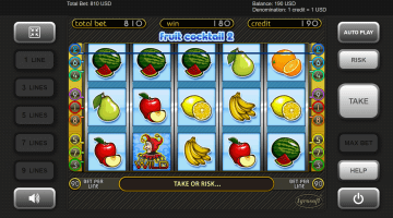 Fruit Cocktail 2 Slot Game