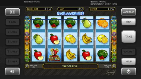 Fruit Cocktail 2 Slot Game
