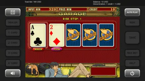 Garage Slot Game Free Spins