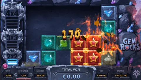 Gem Rocks Slot Game Free Spins