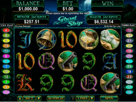 Ghost Ship Slot Game
