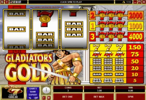 Gladiator’s Gold Slot Game Free Spins