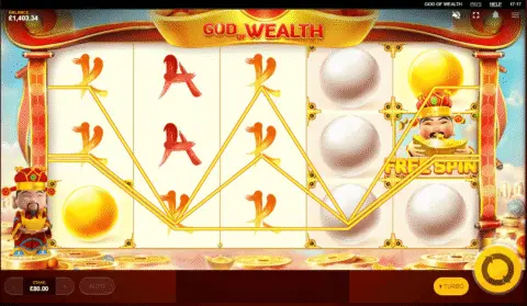 God Of Wealth Slot Game Free Spins