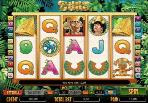 Gold Of The Gods Slot Game