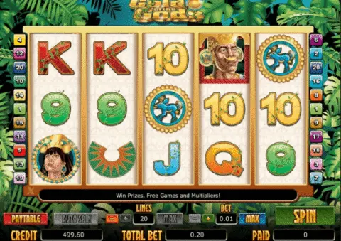 Gold Of The Gods Slot Game Free Spins