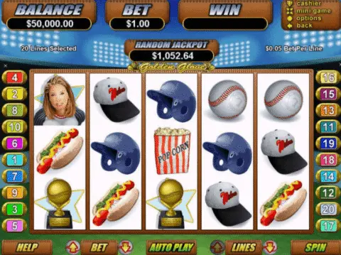 Golden Glove Slot Game Free Spins
