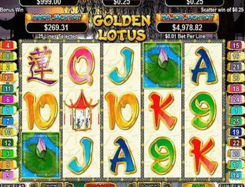 Golden Lotus Slot Game