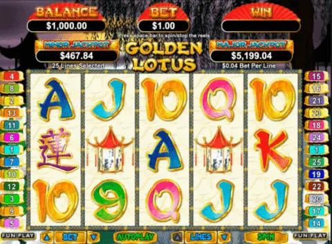 Golden Lotus Slot Game Free Spins