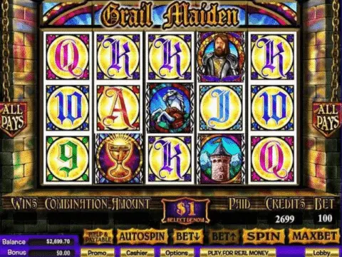 Grail Maiden Slot Game Free Spins