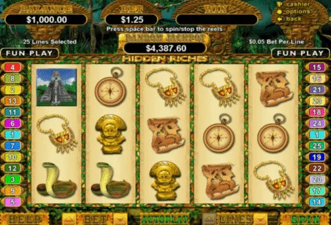 Hidden Riches Slot Game