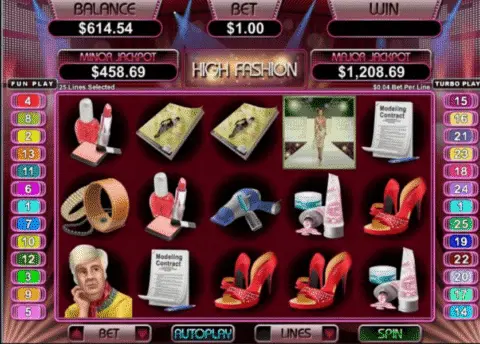 High Fashion Slot Game